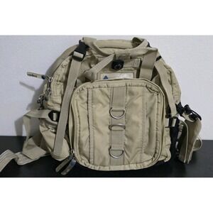 Triple‎ 5 Soul Crossbody Fanny Pack Bag Tan Lumbar Hike Outdoor Compass Utility